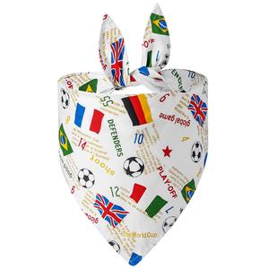 للبيع بالجملة وشاح قطني مطبوع للحيوانات الأليفة وبانانا للكلاب نمط حيوان فاخر للصيف والشتاء ومواسم الأعياد - Product Image 5