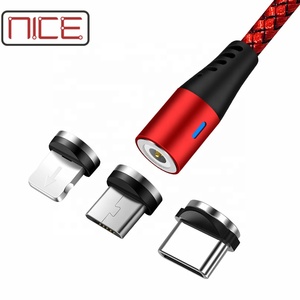 Cáp Sạc Từ Tính USB 360 Độ Cho IOS Android Type C - Product Image 3