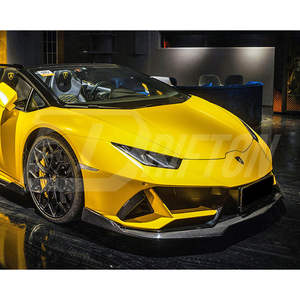 Labio delantero de fibra de carbono seco para Lamborghini Huracan EVO 2019-2025 - Product Image 5