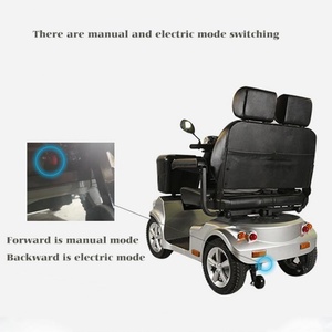 Supplier Prices High Quality Outdoor Four-wheeled Mobility <b>Rollator</b> <b>Walker</b> for Elderly Electric Scooter - Product Image 6