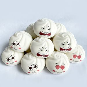 Kit de Squishies Divertidos de Panadería: Mantequilla, Chocolate, Panecillo, Espuma de PU de Levantamiento Lento, Juguete Sensorial Relajante para Aliviar el Estrés - Product Image 1