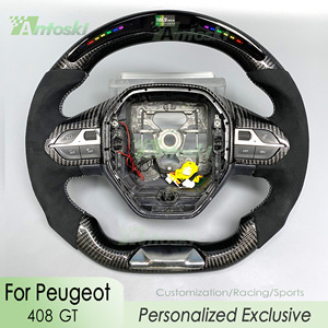 Volante Sportivo in Fibra di Carbonio e Pelle per <span class=keywords><strong>Peugeot</strong></span> 4008 Modello M4 con Funzionalità Comfort - Product Image 2