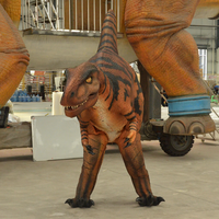 Costumes de dinosaures personnalisés, modèle animatronique réaliste, costume de dinosaure interactif pour les activités des parcs d'aventure