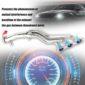 ท่อร่วมไอเสียสแตนเลส Auso-Racing สำหรับ BMW E46 325i 6 สูบ ชิ้นส่วนอัพเกรดสมรรถนะ - Product Image 4