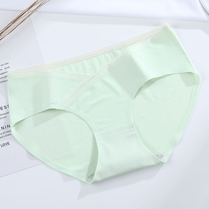 Culotte de maternité, <span class=keywords><strong>taille</strong></span> <span class=keywords><strong>basse</strong></span> croisé C, sous-vêtements pour femmes enceintes, vente en gros, - Product Image 3