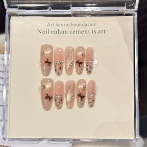 Pegatinas de <span class=keywords><strong>Uñas</strong></span> Acrílicas Hechas a Mano para Otoño-Invierno - Diseño de Dibujos Animados, Media Cobertura, Patrón de <span class=keywords><strong>Rosas</strong></span>, Tulipanes y Estrellas, Ultrafinas, Sin Rastro - Product Image 2