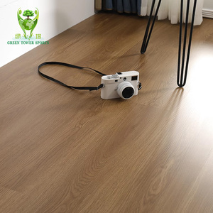 Tour verte Carreaux de sol <span class=keywords><strong>en</strong></span> vinyle de bois de style imbriqué SPC écologique <span class=keywords><strong>Rouleau</strong></span> de <span class=keywords><strong>gazon</strong></span> artificiel vert - Product Image 2