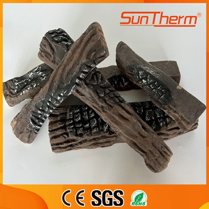 Modern <strong>Decorative</strong> Ceramic Fiber Fire <strong>Logs</strong> for Bioethanol Fireplaces SUNTHERM SUN-LMZ077 - Product Image 6