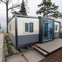 Maison préfabriquée extensible de 20 pieds à double aile pour hébergement familial