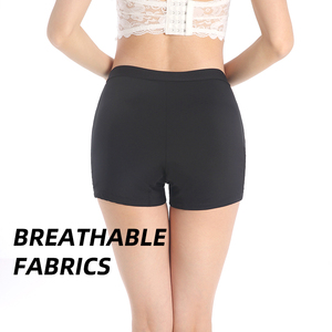 Sous-vêtements <span class=keywords><strong>de</strong></span> sport pour femmes, protection intégrale, anti-fuites, 4 couches, culottes menstruelles avec poche - Product Image 6