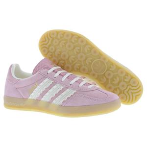 รองเท้าในร่ม Adidas Gazelle สำหรับผู้หญิงรองเท้าลายดอกเมว็นสีขาวสไตล์การเดิน3 - Product Image 4
