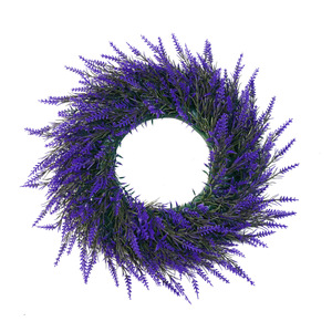 Guirlande <span class=keywords><strong>de</strong></span> lavande artisanale <span class=keywords><strong>de</strong></span> style américain transfrontalier 50 cm Printemps Été Porte d'entrée et décoration intérieure Accessoires <span class=keywords><strong>de</strong></span> photographie <span class=keywords><strong>de</strong></span> mariage - Product Image 5