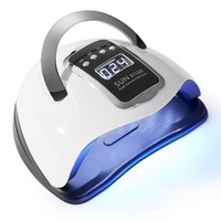 Lampe UV professionnelle 320W en ABS pour séchage rapide des ongles en gel, avec coffret cadeau, machine de photothérapie 365nm