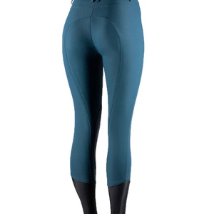 Leggings de equitación para mujer con tela transpirable y bolsillos laterales, pantalones de montar para mujer - Product Image 2