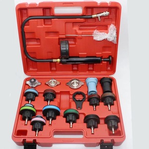<span class=keywords><strong>Kit</strong></span> de détection de fuite de réservoir d'eau 14/18/28 pièces, type automatique à vide, outil de système de refroidissement, <span class=keywords><strong>kit</strong></span> de testeur de pression de radiateur - Product Image 2