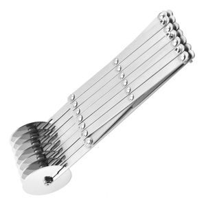 Cortador de Masa y Pizza de Acero Inoxidable con Múltiples Ruedas Ajustables al por Mayor para Rebanadas Uniformes, Herramienta de Repostería para Galletas - Product Image 2