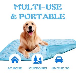 Factory Dog <b>Cooling</b> <b>Mats</b> for Dogs <b>Cat</b> Feeding Pet <b>Cooling</b> <b>Mat</b> Ice Blanket Sleeping Pad Summer Puppy Comfortable Dog <b>Cooling</b> <b>Mats</b> - Product Image 3