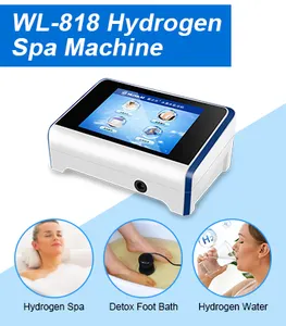 Máquina iônica de hidrogênio detox para os pés, máquina de spa para banho, pé, íon, banho, WL-818