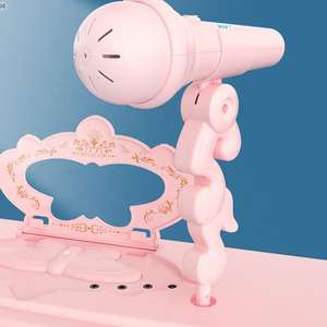 Juguete de Teclado Musical Electrónico con Luces, Instrumento Musical, Piano Infantil con Micrófono, Ayuda Didáctica - Product Image 4