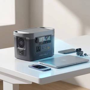 Portable Power Station Solar Panel Car Backup Lithium Battery Home Energy <b>Storage</b> Pure Sine Wave AC/DC Outlets <b>Camping</b> Traveling - Product Image 4