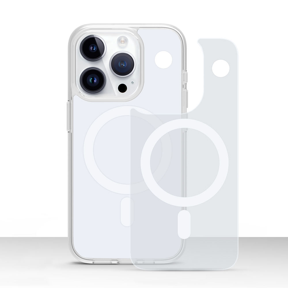 1.5 Magnetic  Cover Case Clear