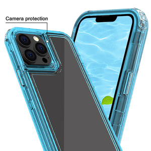 Coque de téléphone portable hybride 3 en 1 TPU + PC robuste pour <span class=keywords><strong>iPhone</strong></span> 16 Pro Max 15 14 13 12 Mini 11 Pro XS Max XR 7 <span class=keywords><strong>8</strong></span> Defender Cover - Product Image 2