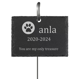 Lápida Conmemorativa Vertical Personalizada para Mascotas, Decoración de Jardín, Maceta de Metal para Exteriores - Product Image 6