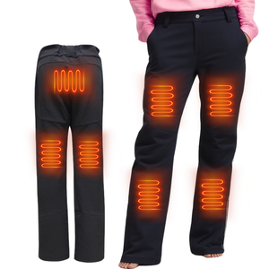 Pantaloni riscaldati con cerniera personalizzabili USB <span class=keywords><strong>coperta</strong></span> invernale reattiva riscaldati mutandoni - Product Image 1