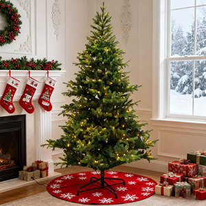 Árbol de Navidad Artificial Gigante de 3 Metros Preiluminado para Iglesia, Auditorio, Centro de Eventos - Product Image 6