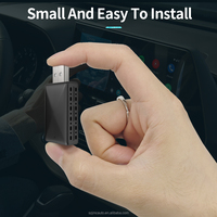 JMC USB 2-en-1 Mini CarPlay sans fil Android Auto BT Musique Googl Map Commande vocale pour voiture Golf Skoda