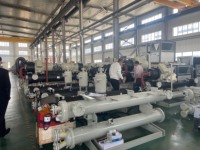 Refroidisseur à vis à eau 400HP, grande capacité de refroidissement pour centrale à béton industrielle