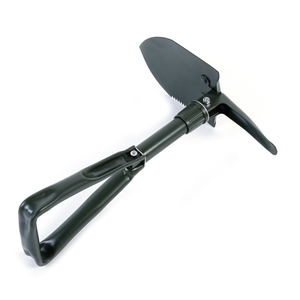 Pala plegable de acero al carbono para exteriores, minipala portátil ligera para supervivencia táctica - Product Image 5