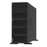 Serveur tour ThinkSystem ST650 V3, 2x processeur Xeon de 5e génération, 16x disques durs 3,5 pouces, tour 4U avec options de mémoire ECC, tour rackable 4U
