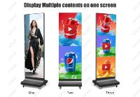 Pantalla LED Interior a Todo Color de Alta Calidad, 1920*640mm, Plegable, Portátil, Resolución 4K, HDR10+, para Publicidad