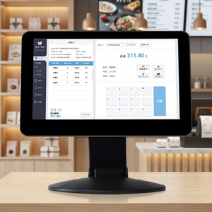 Système de point de vente tactile haut de gamme de 13,3 pouces, caisse enregistreuse tout-en-un pour restaurant, commerce de détail, restauration - Product Image 1