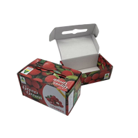 Fabrieks prijs op maat gemaakte gegolfde sterke verpakking voor vers fruit en groenten, lychee doos met aangepast logo, verzendkarton