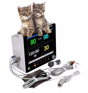 Thú Y Màn hình de signos vitales portatil chăm sóc đặc biệt multipara ECG nhịp tim Tim 15inch bệnh nhân màn hình - Product Image 3