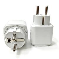 Ewelink WiFi Smart Plug 16A EU Socket dengan Monitor Daya, Bekerja dengan Alexa Google Home Assistant, Kontrol Suara, Pengatur Waktu