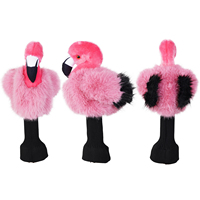 Vente en gros en stock couvre-chef de golf pour animaux couvre-chef de club couvre-chef de club de golf mignon couvre-chef de golf