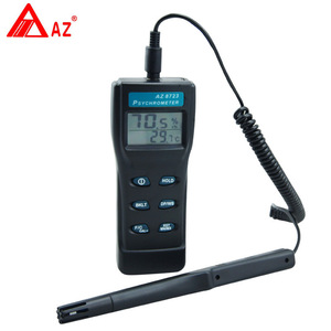 Az 8723 Psychromètre Thermomètre numérique Hygromètre avec sonde pour utilisation intérieure et extérieure - Product Image 1