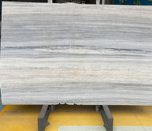 Plaques de marbre naturel Jade Grain de <span class=keywords><strong>bois</strong></span> Pierre de luxe blanche Traitement de gros Plateaux de table <span class=keywords><strong>en</strong></span> baie vitrée - Product Image 5