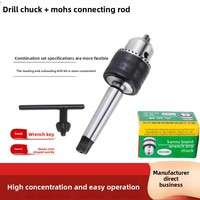 Tige de connexion à tige conique de marque Sanou n ° 1-5 combinaison mandrin de perceuse Morse pour perceuse outil de forage d'établi