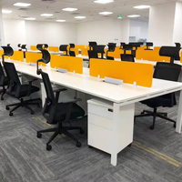Chaise de bureau Guangdong confortable en maille verte, pivotante, à dossier haut, pour cadres