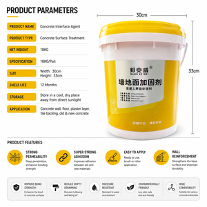Adhesivo Profesional para Interficies de Concreto, Imprimación para Renovación y Decoración de Paredes de Edificios - Product Image 3