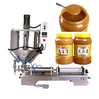 Máquina Semiautomática para Llenado de Pasta con Tolva de Calentamiento y Mezcla para Salsas de Alta Viscosidad