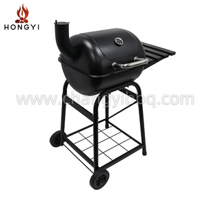 Parrilla de Carbón para Exteriores HONGYI con Ruedas, Parrilla Multifuncional para Camping de Acero Galvanizado BQ207809 - Product Image 2