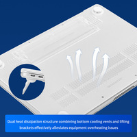 Funda Práctica para Laptop con Soporte de Disipación de Calor y Recortes Precisos de Estructura Estable a Precio de Fábrica para MacBook Neo Pro Air de 13 Pulgadas