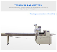 Machine d'emballage automatique pour sandwichs, biscuits, muffins, macarons, gâteaux soufflés, cupcakes
