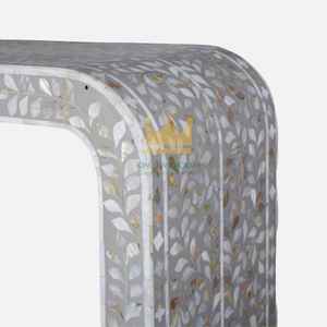 Table basse incrustée de nacre faite à la main du Vietnam-Meubles en bois artistiques pour la décoration intérieure - Product Image 3