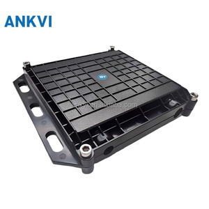 Boîtier de raccordement horizontal XRT-011 Slim pour câble à fibre optique 24 cœurs, étanchéité mécanique IP65 ABS, 2 entrées 2 sorties - Product Image 2
